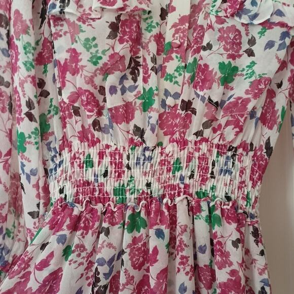 Misa Los Angeles Niamat Peony Floral Mini Dress XS - Picture 10 of 14